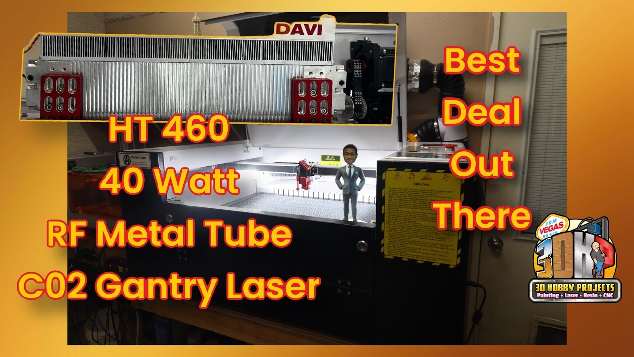 Best Deal Out There on a RF CO2 Gantry Laser #3dhp