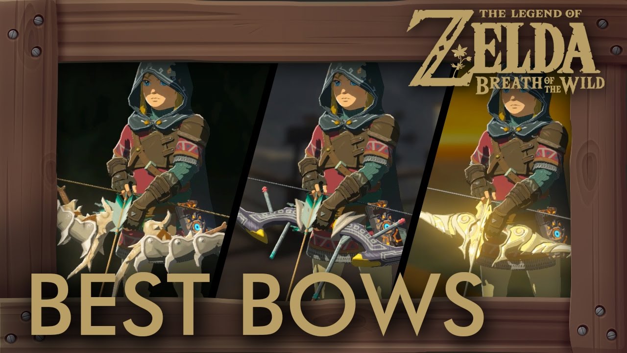 Zelda Breath of the Wild - Best Bows by Damage + Durability
