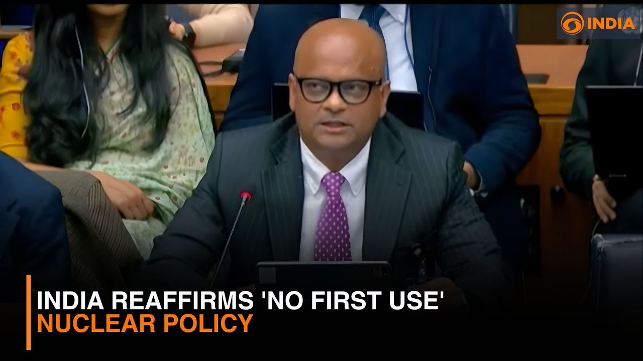 India reaffirms 'No first use' nuclear policy