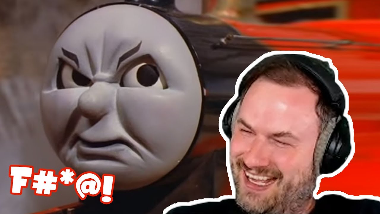 Sips reacts to George Carlin Dubbing Thomas the Tank Engine