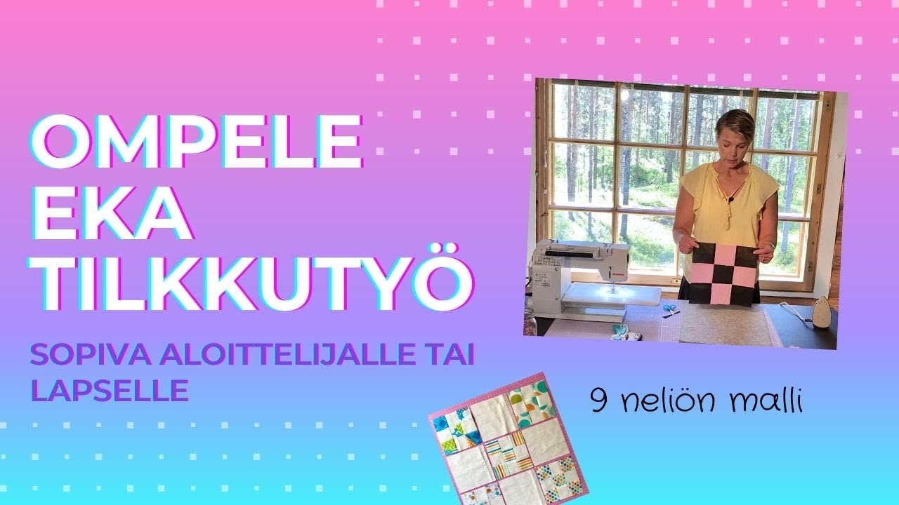 Tilkkutyö aloittelijalle  (Helpot tilkut 1)