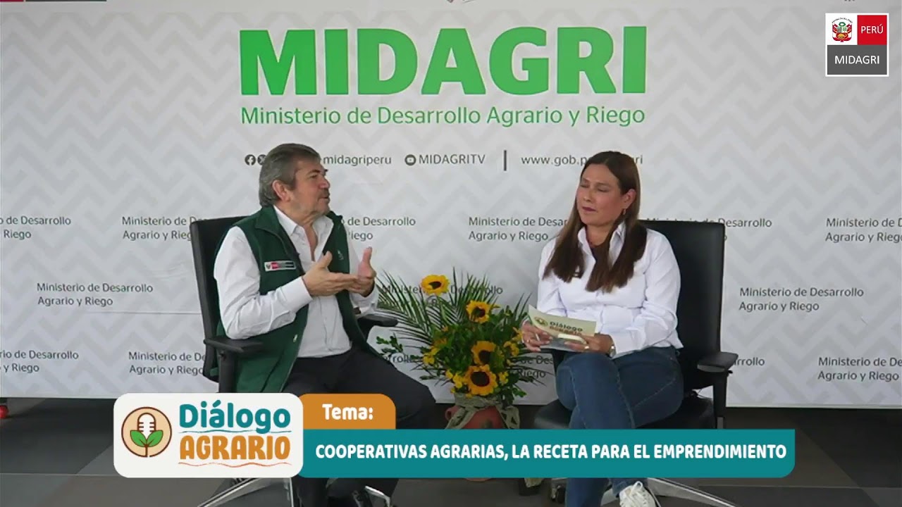 #DiálogoAgrario 🌱 conoce la importancia de las cooperativas agrarias