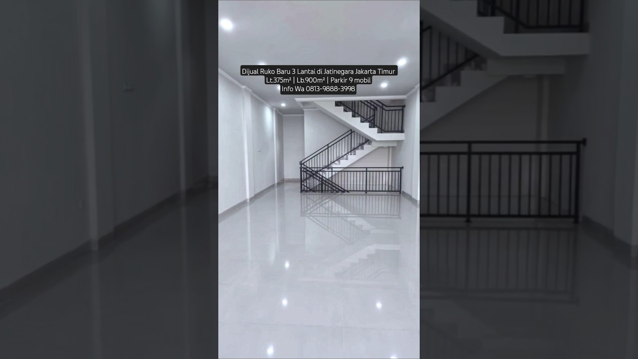 Dijual Ruko 3 Lantai di Jatinegara Jakarta Timur #dijualruko