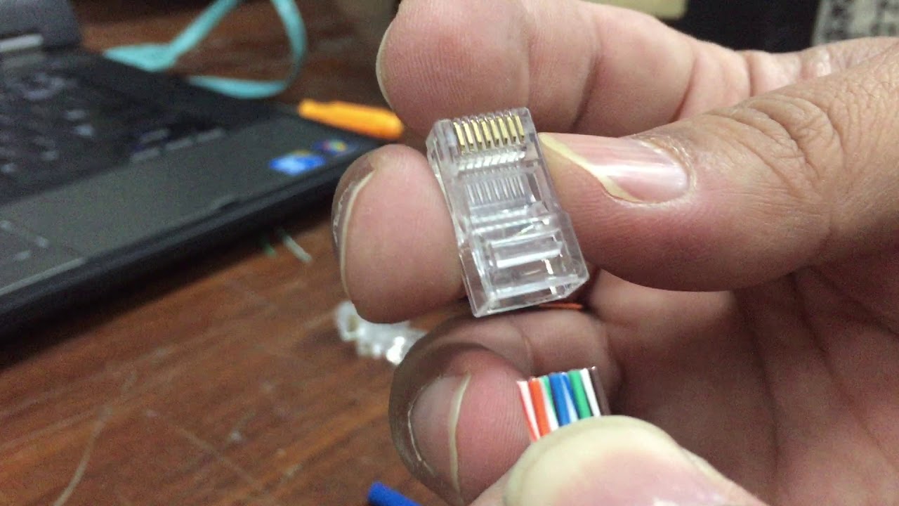 RJ45 Connector Punching | Patching Guide in Urdu
