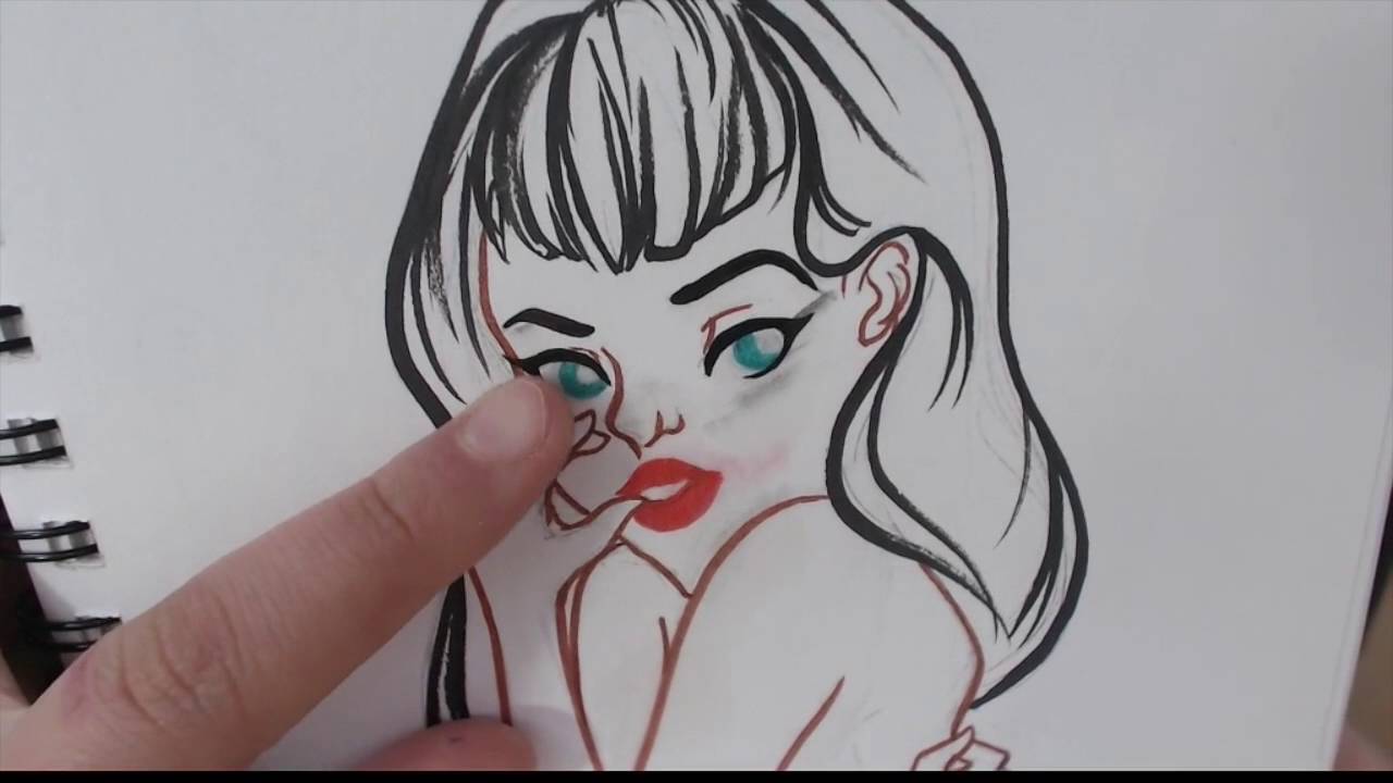 Sakura Pigma 8 Brush Pen Set [REVIEW & DEMO]