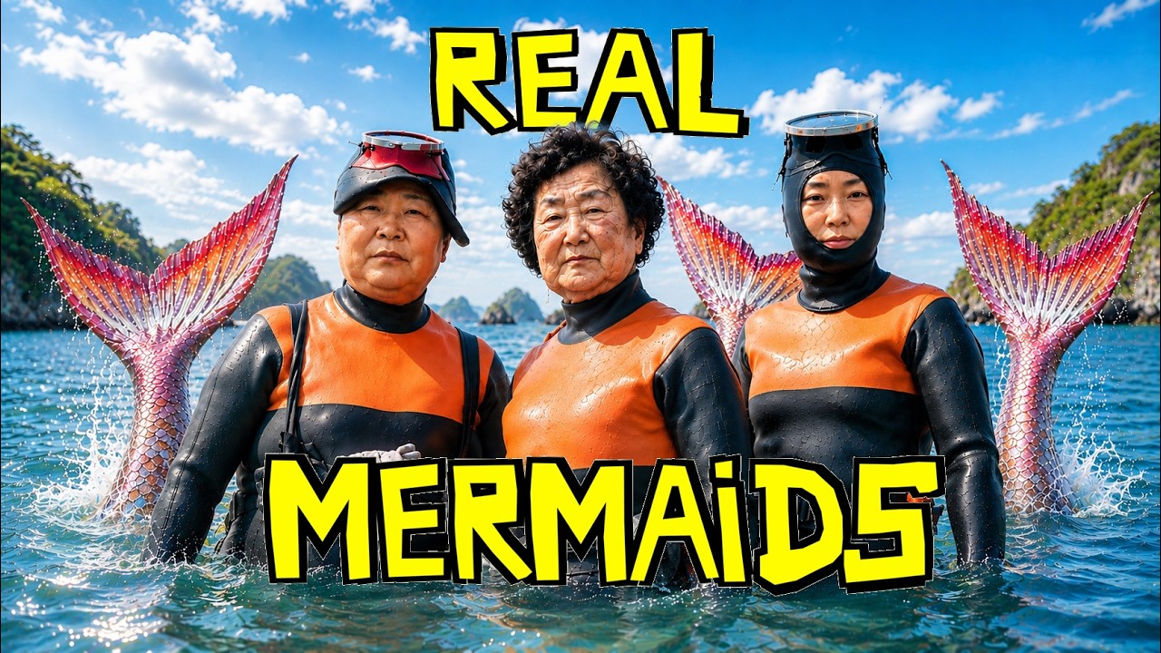 I Met Real Life Mermaids From South Korea