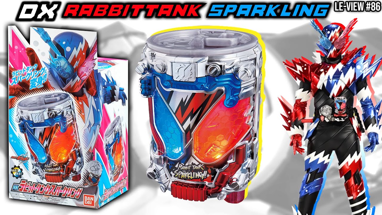 [Le-View #86] KALENG PEPSI DX RABBITTANK SPARKLING KAMEN RIDER BUILD RTV