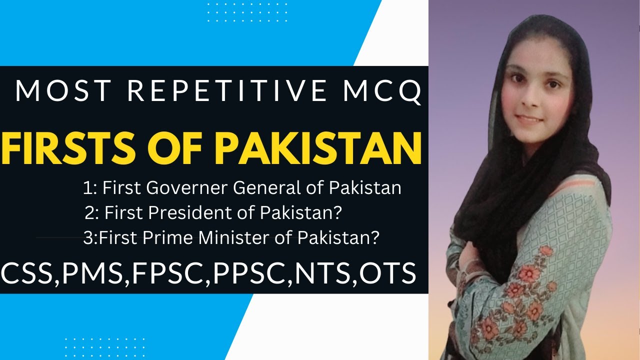 Firsts of Pakistan|| Pakistan General knowledge