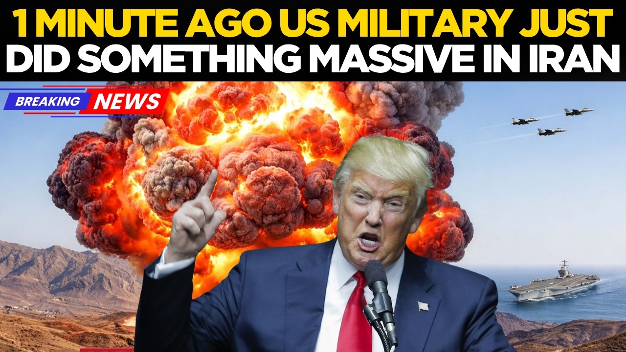 Trump LIVE: U.S Military Just Did Something MASSIVE in Iran... | Israel | Tel Aviv | US News Live