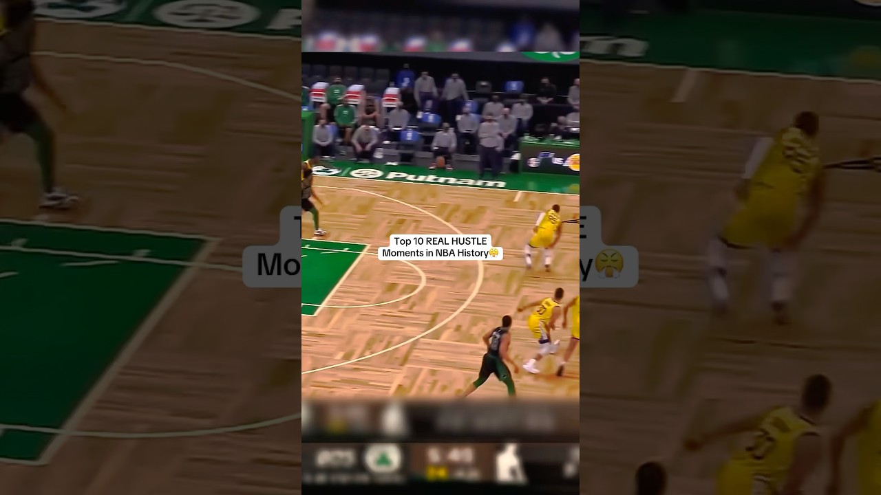 Top 10 REAL HUSTLE Moments in NBA History!😤