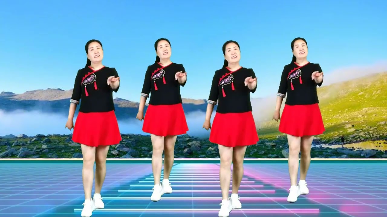 热歌热舞《野花开满山》现代舞风格，简单易学又好看，送给你