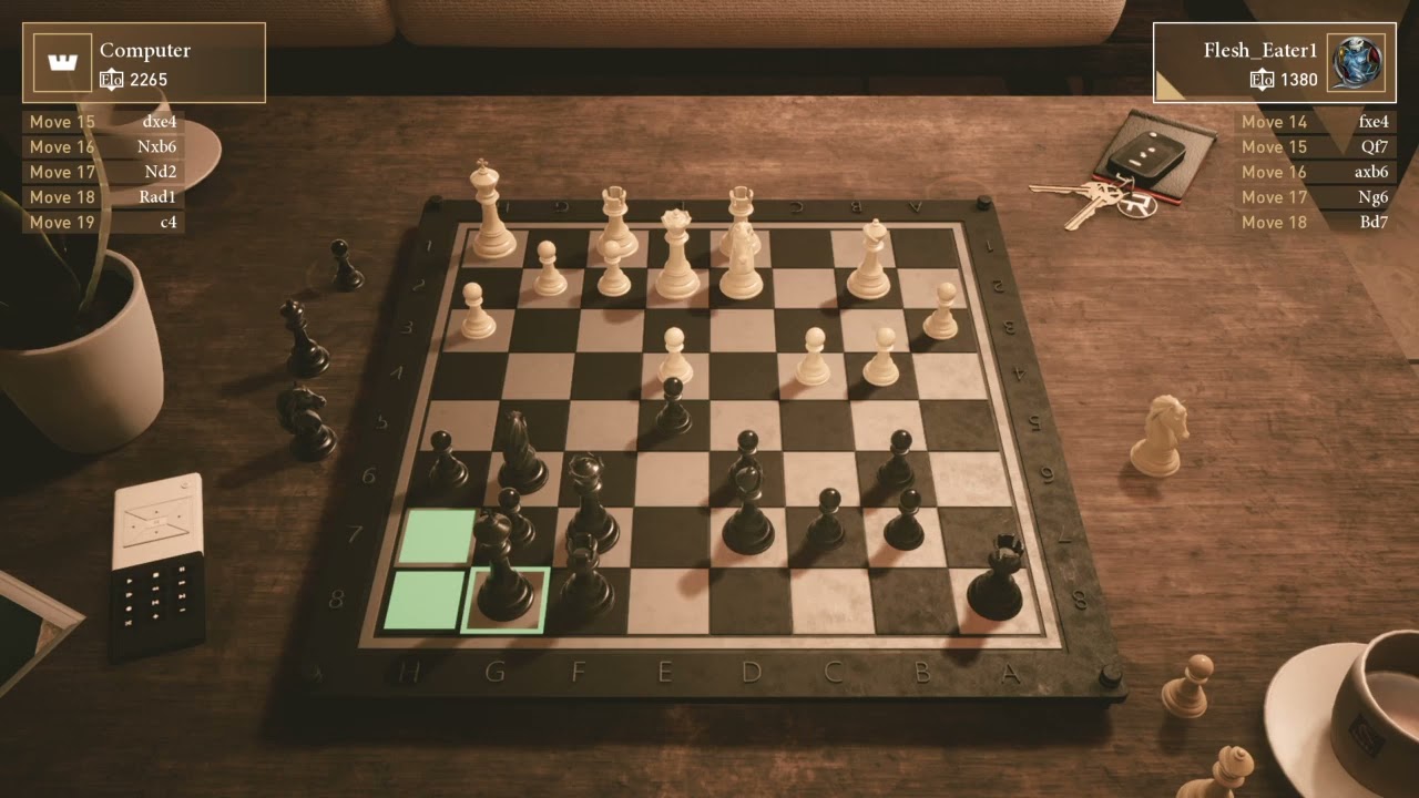 Chess Ultra - Beating the Grandmaster AI/Bot with the black pieces.