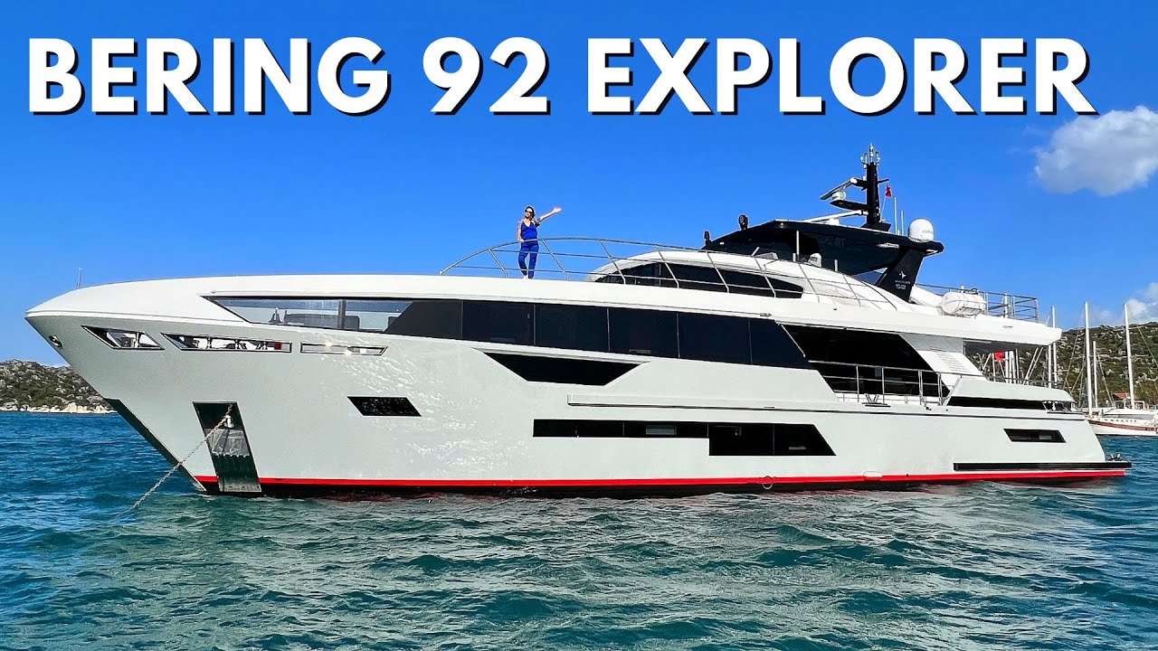 НАША ЯХТА ОБНОВЛЕНИЕ И BERING 92 EXPLORER SuperYacht Tour / EXPEDITION Liveaboard Trawler