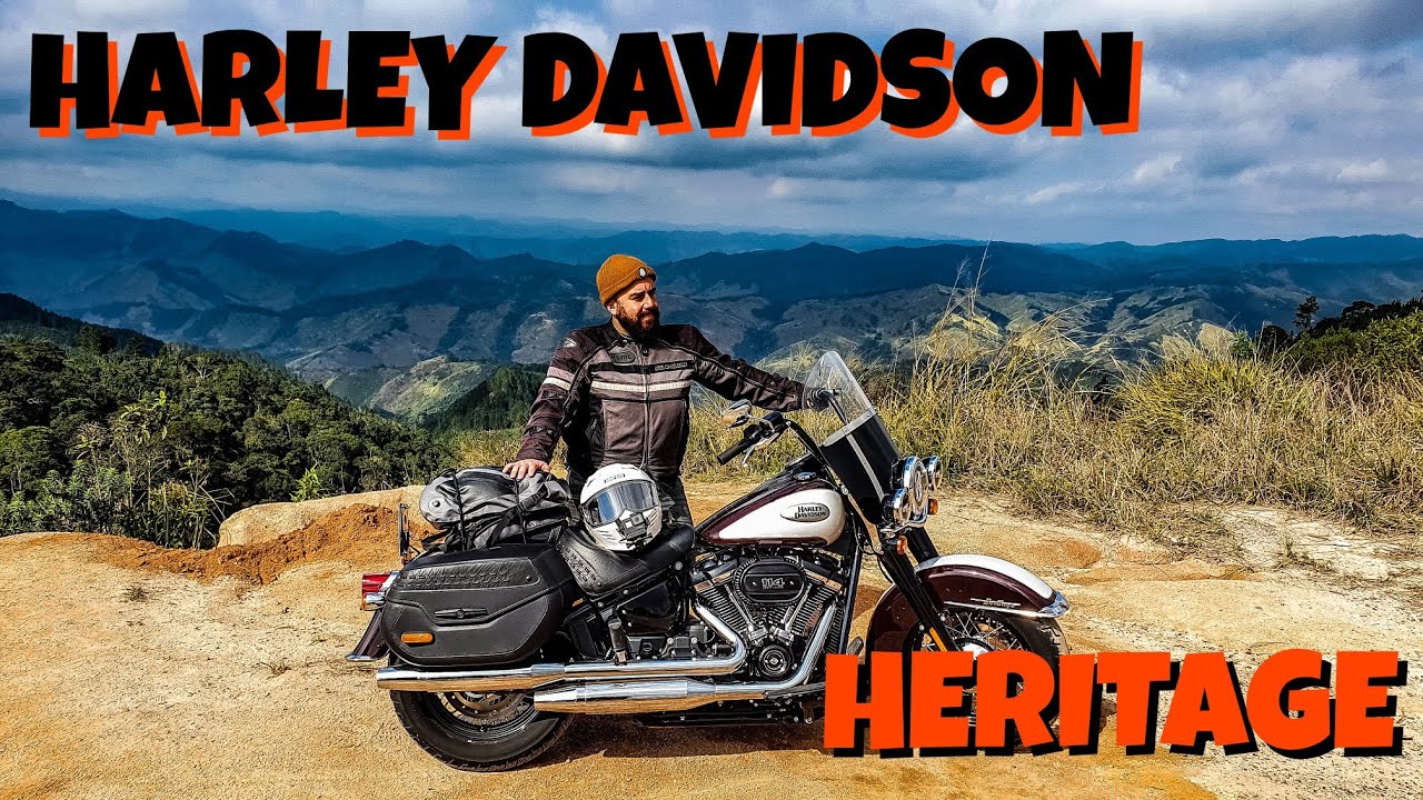 Avaliação Teste Ride - Harley Davidson Heritage no Rastro da Serpente #harleydavidson