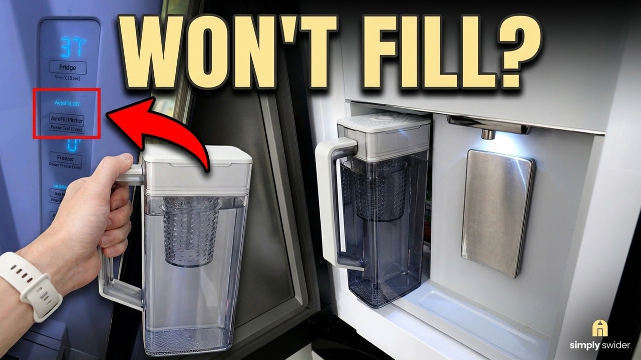 Samsung Fridge Pitcher Won't Fill? 6 Fixes (95% Success Rate!)