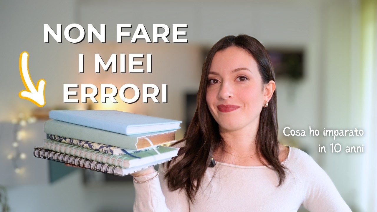 5 Errori comuni nel JOURNALING che ti fanno mollare (senza accorgertene)
