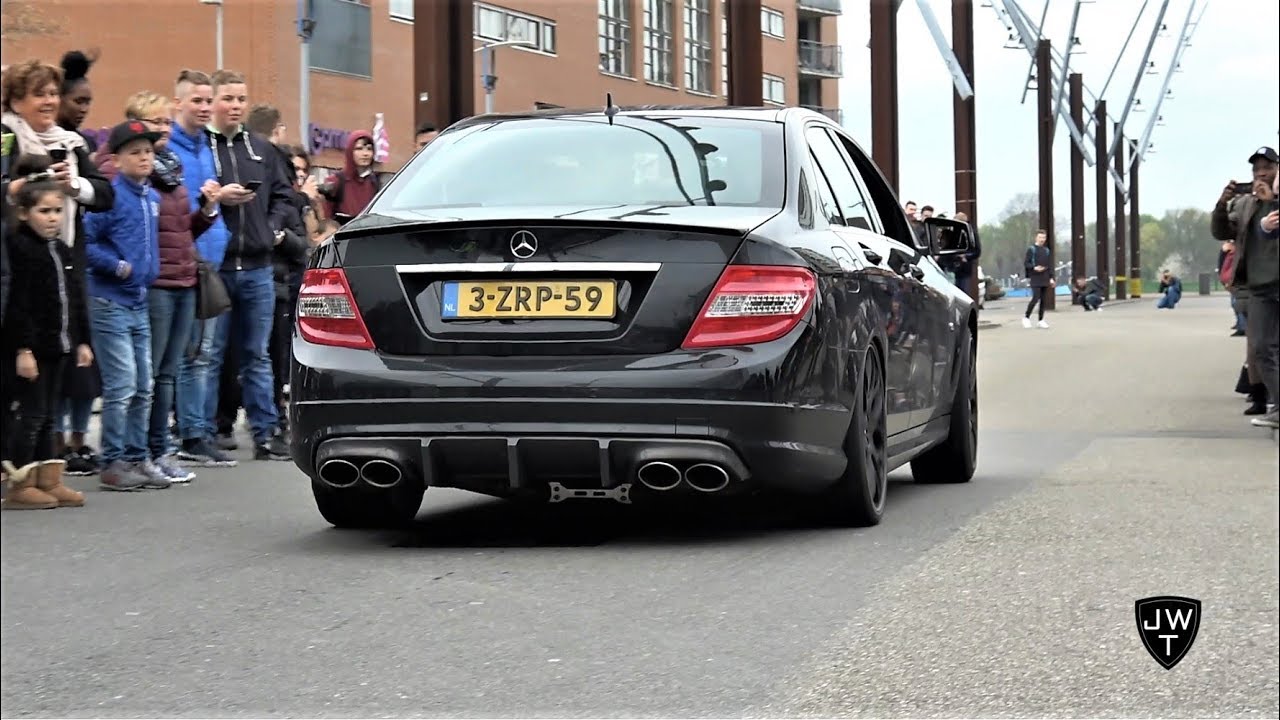 Supercars Leaving Car Meet! - C63 AMG's, GT3 RS, Huracan, Aventador & More!!