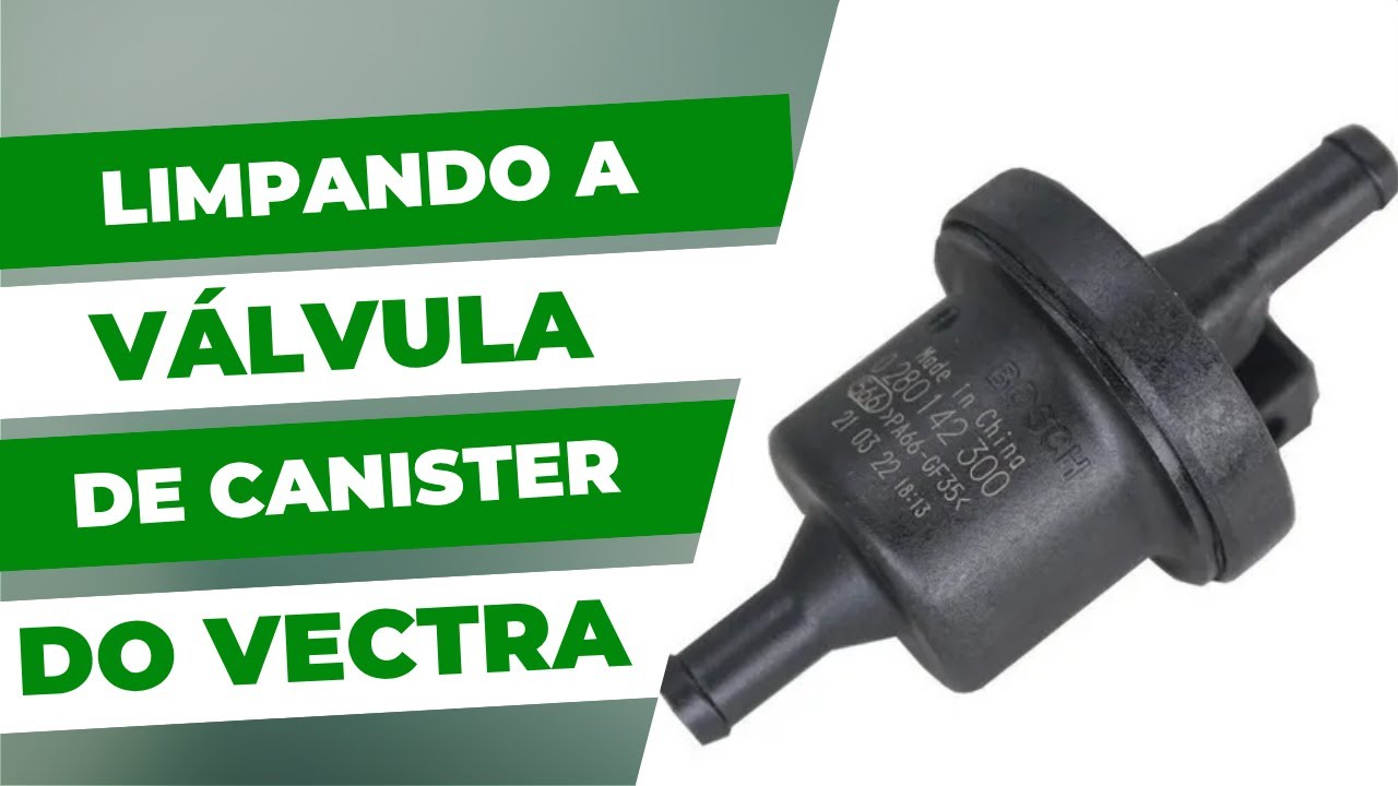 LIMPANDO A VÁLVULA DE CANISTER DO VECTRA