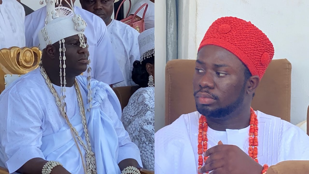 OBA OLOYEDE ADEKOYA ARRIVAL AT AJE FESTIVAL IN ILE IFE 