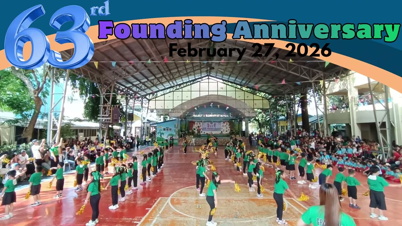 GRADE 1 Performance (P3ES Foundation Day)