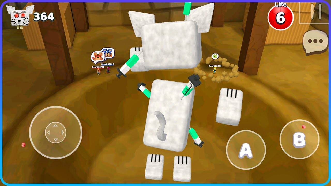 Playing as Test Subject 1706 Super Bear Adventure Gameplay Walkthrough