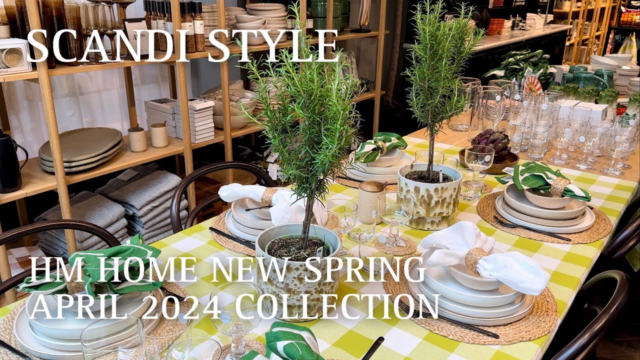 Магазин H&M Home в Стокгольме 🇸🇪| Новая Весенняя Коллекция 2024 🌼🌷| Идеи Скандинавского Декора