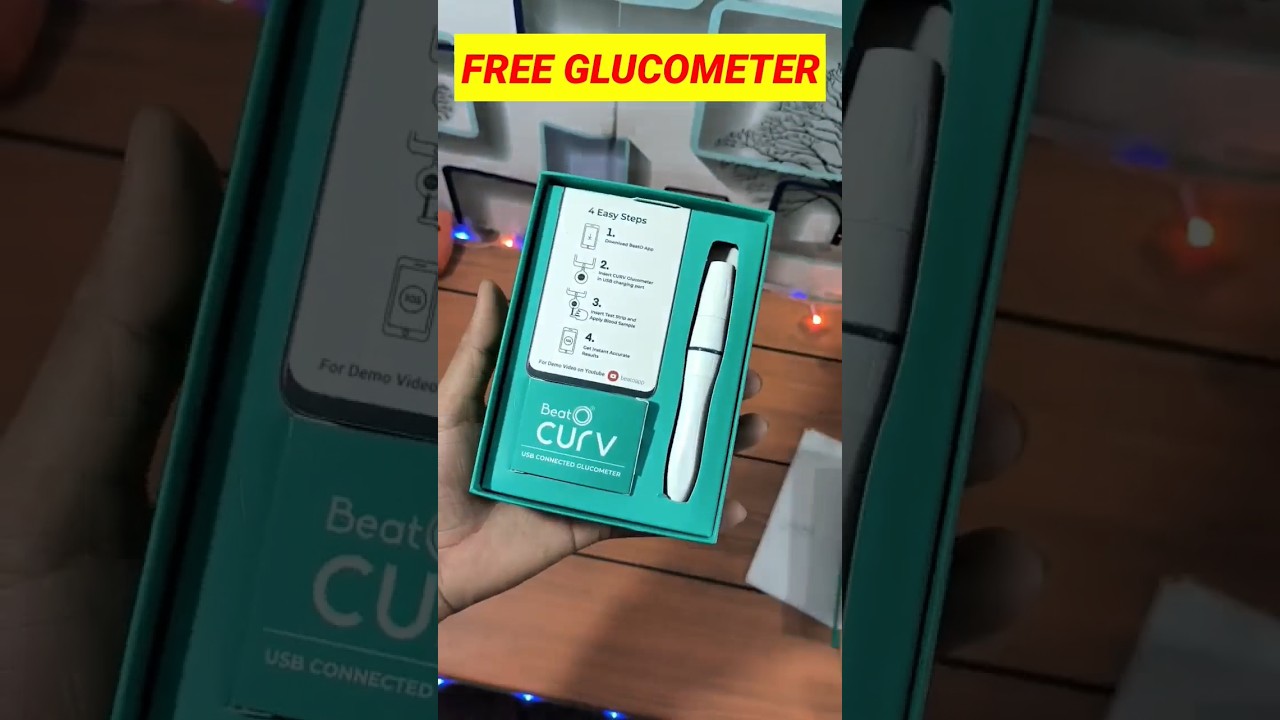 0₹ FREE GLUCOMETER Unboxing🌎 #unboxing #flipkart #amazon #shorts #viralshort #glucometer