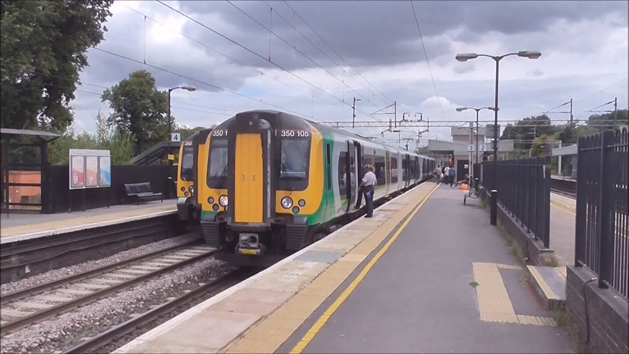 Trains at Hemel Hempstead. Monday 30.7.18.