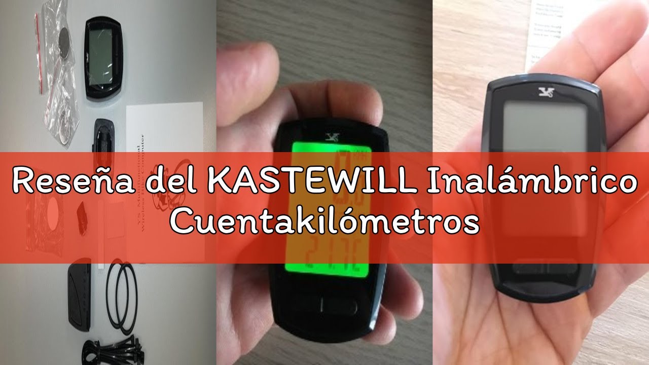 Reseña del KASTEWILL Inalámbrico Cuentakilómetros