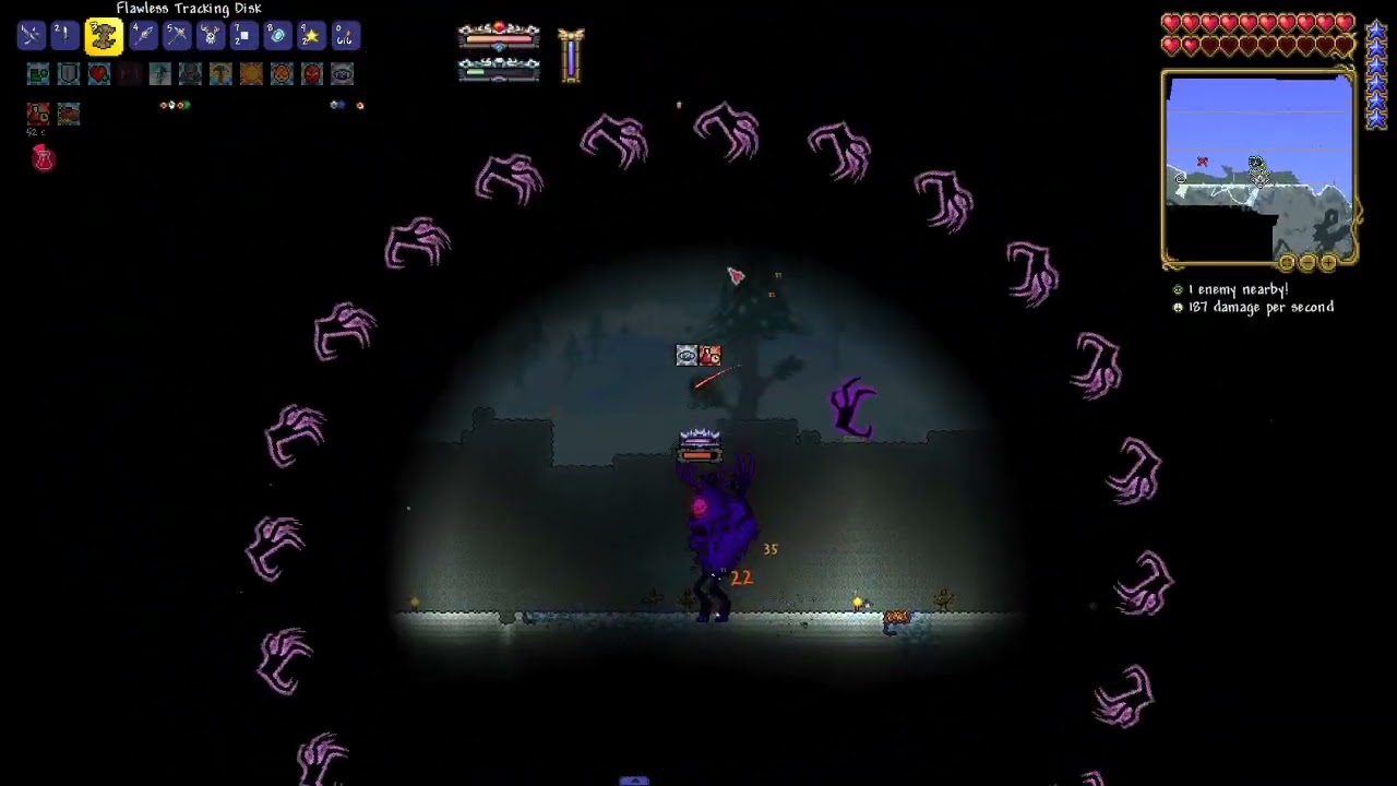 Terraria Infernum Deerclops (stealth only rogue)