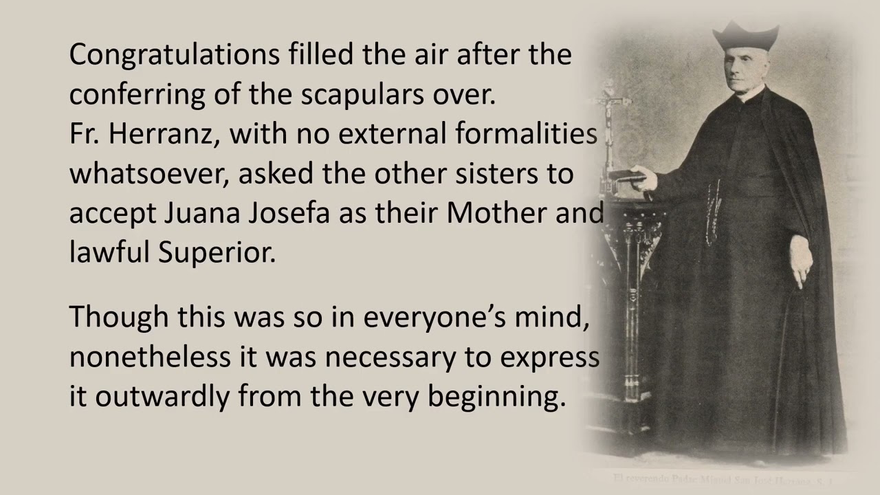 Day 7- NOVENA FOR THE 154TH ANNIVERSARY OF THE FOUNDATION OF THE HIJAS DE JESUS