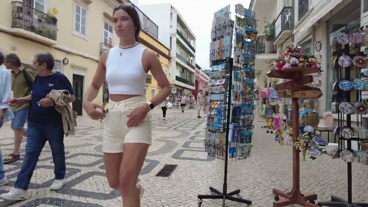 Faro Historic City Center | Algarve | Portugal【4K】