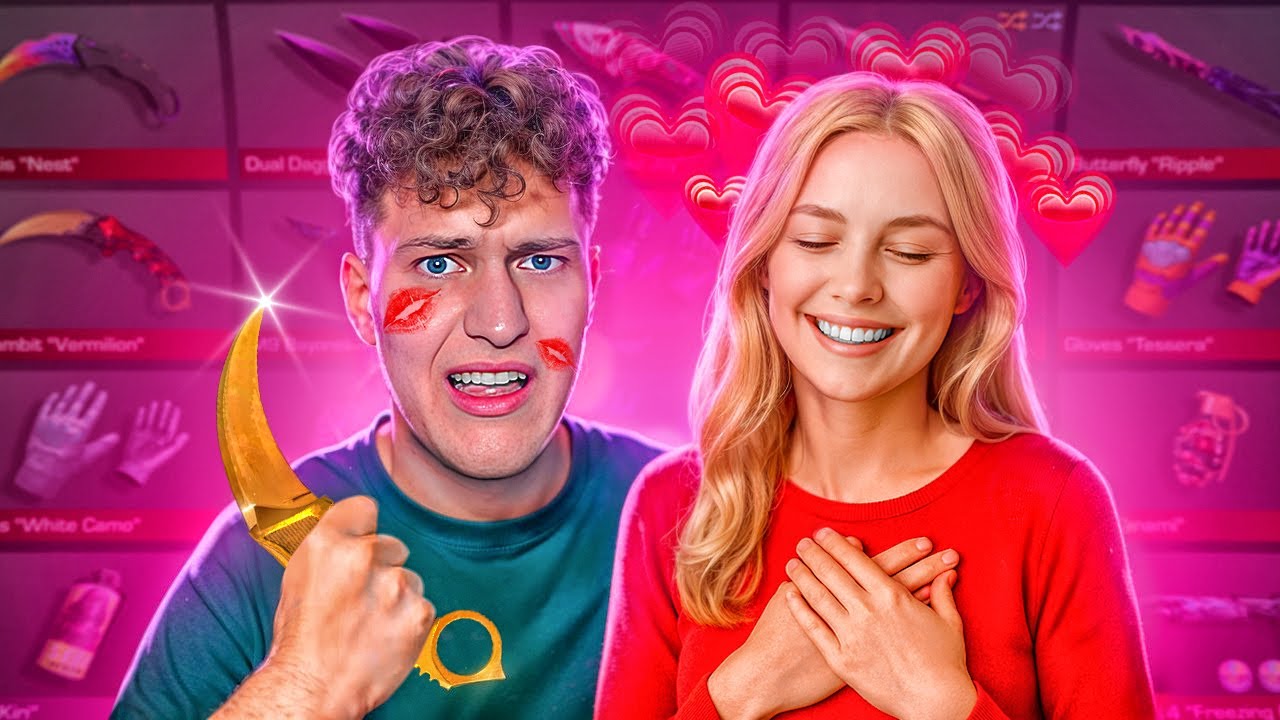 😱ПРОКАЧАЛ СВОЮ ДЕВУШКУ В Standoff 2!?