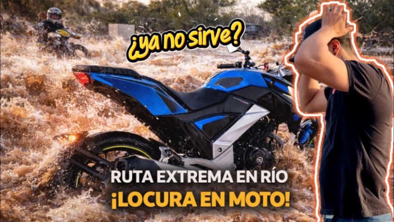 RUTA EXTREMA MUCHA AGUA Y LODO EN ITALIKAS || CARLIRUTEADA 