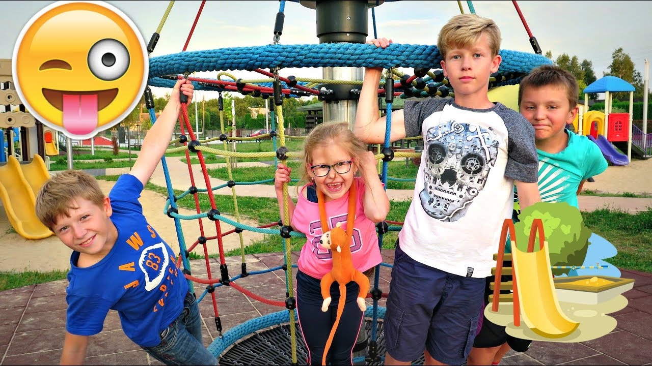 PLAC ZABAW Z KUZYNAMI I KOLEGĄ Kolorowe fontanny Gang Świeża&oacute;w