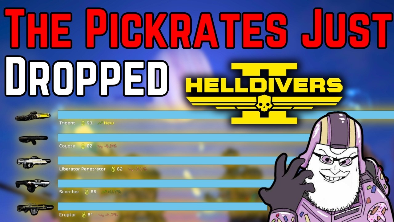 🔴 Most Picked Weapons Helldivers 2