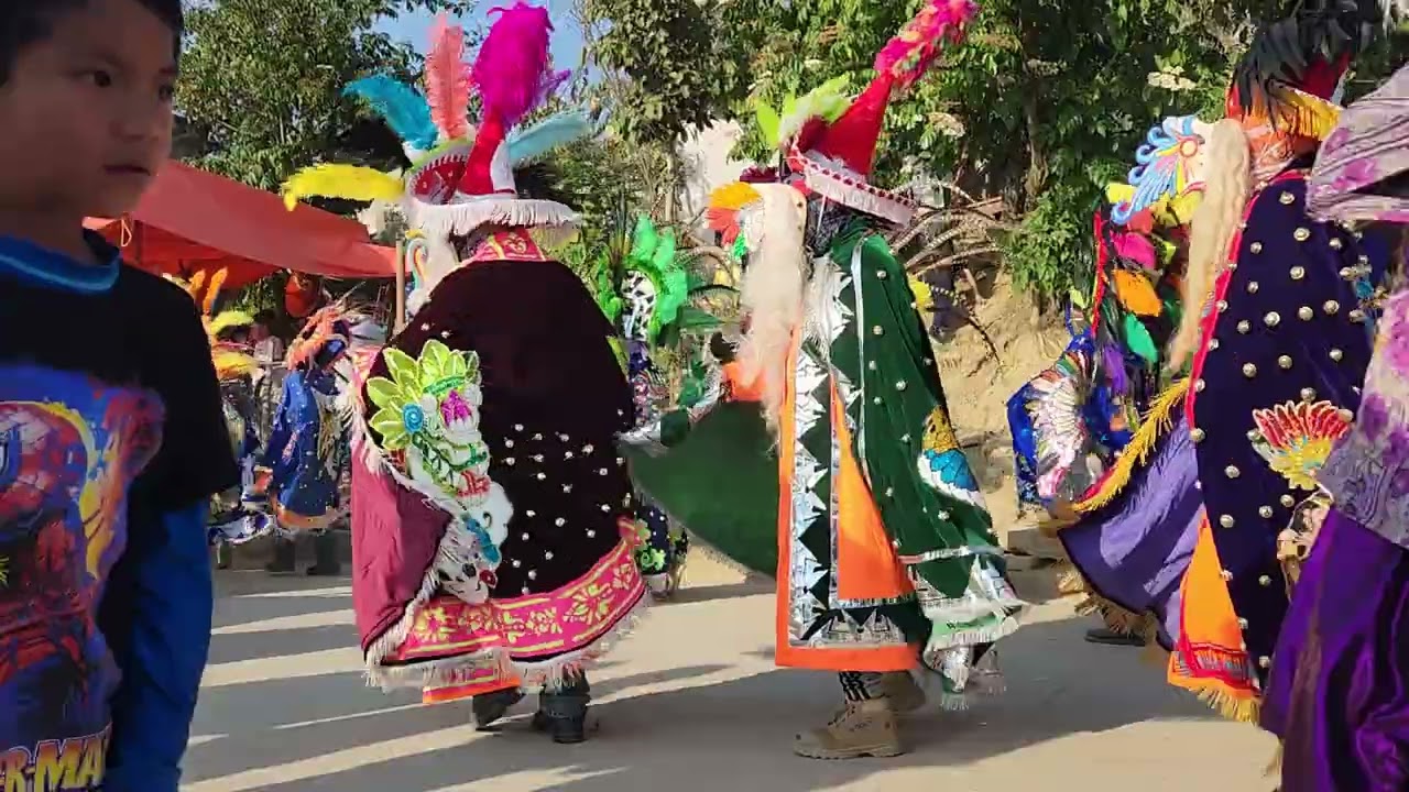 Día Sábado Carnaval 2024 Cultura Veracruzana Texcatepec Veracruz Mx.