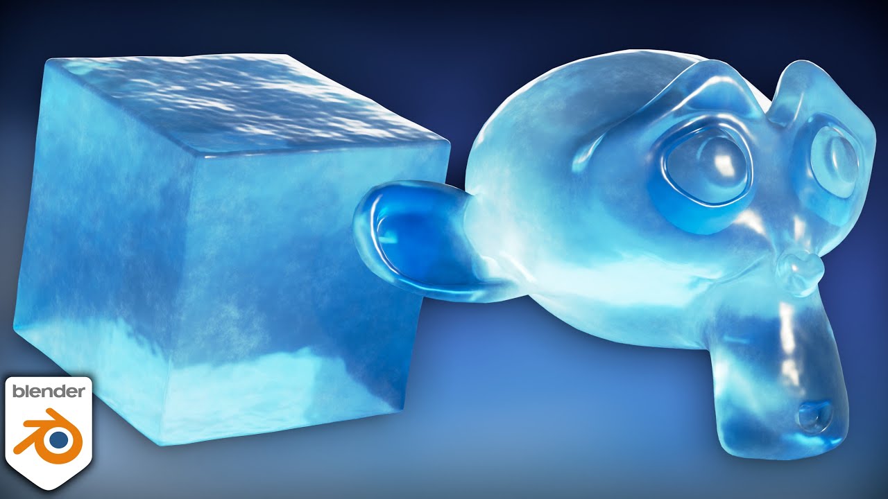 Procedural Frosted Ice Material 🧊 (Blender Tutorial)