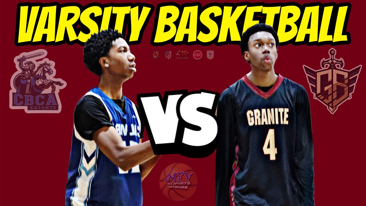 BBALL SHOWDOWN AT GRANITE  Calvary Baptist Academy vs Granite Baptist Academy | Varsity Boys Basket