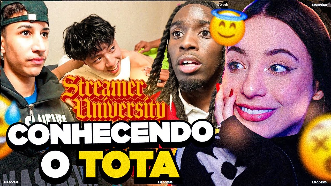 Ellen reagindo ao MELHORES CLIPES DO TOTA na STREAMER UNIVERSITY (Legendado)