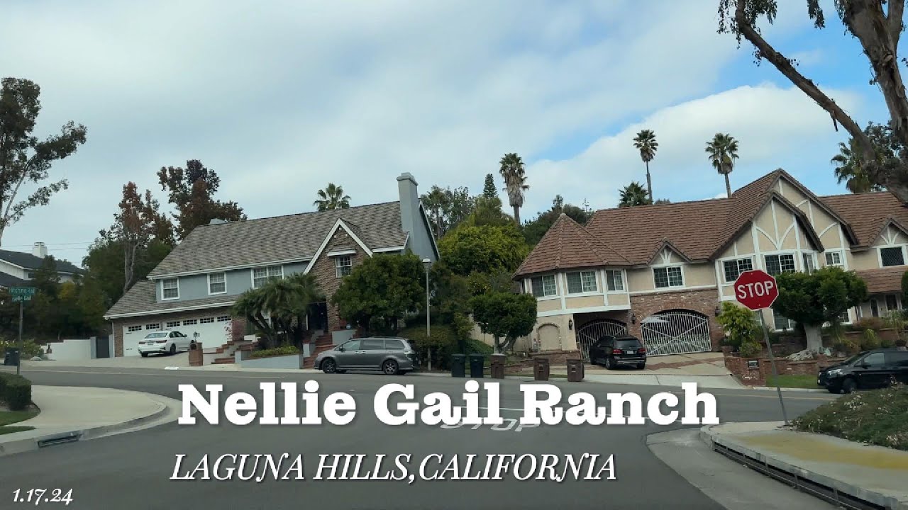 Driving Through Nellie Gail Ranch in Laguna Hills,California | Orange County |1.17.24