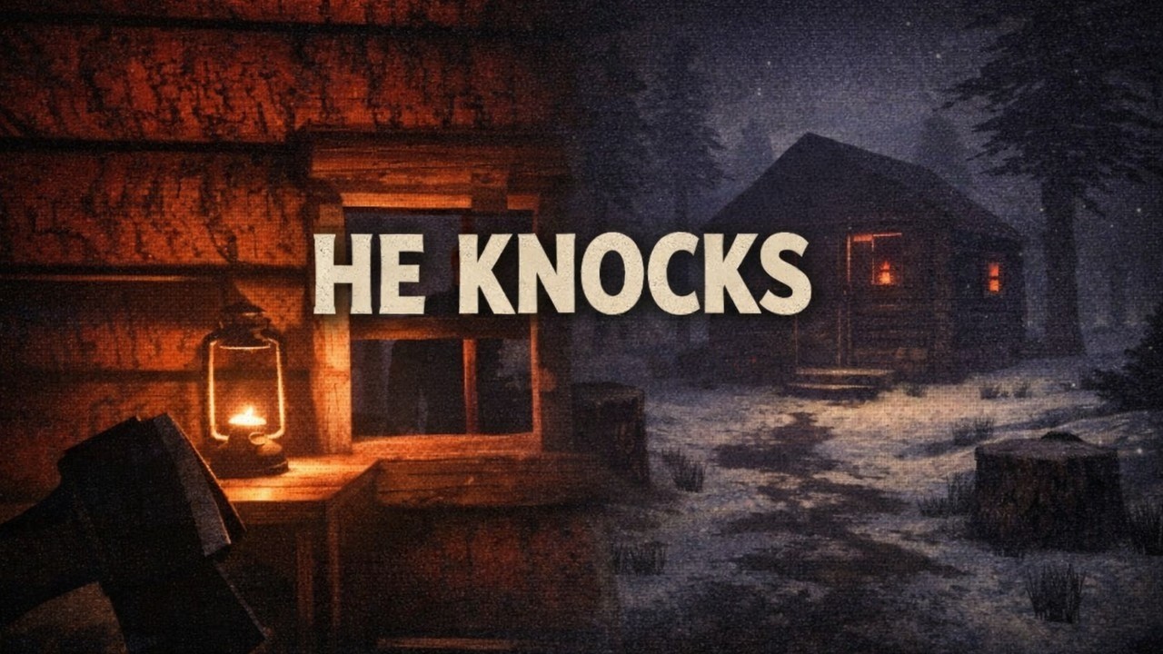 Singur intr-o padure iarna | HE KNOCKS (Horror Game)