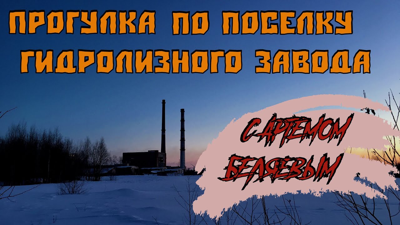 Прогулка по поселку Гидролизного завода (с Артемом Беляевым)