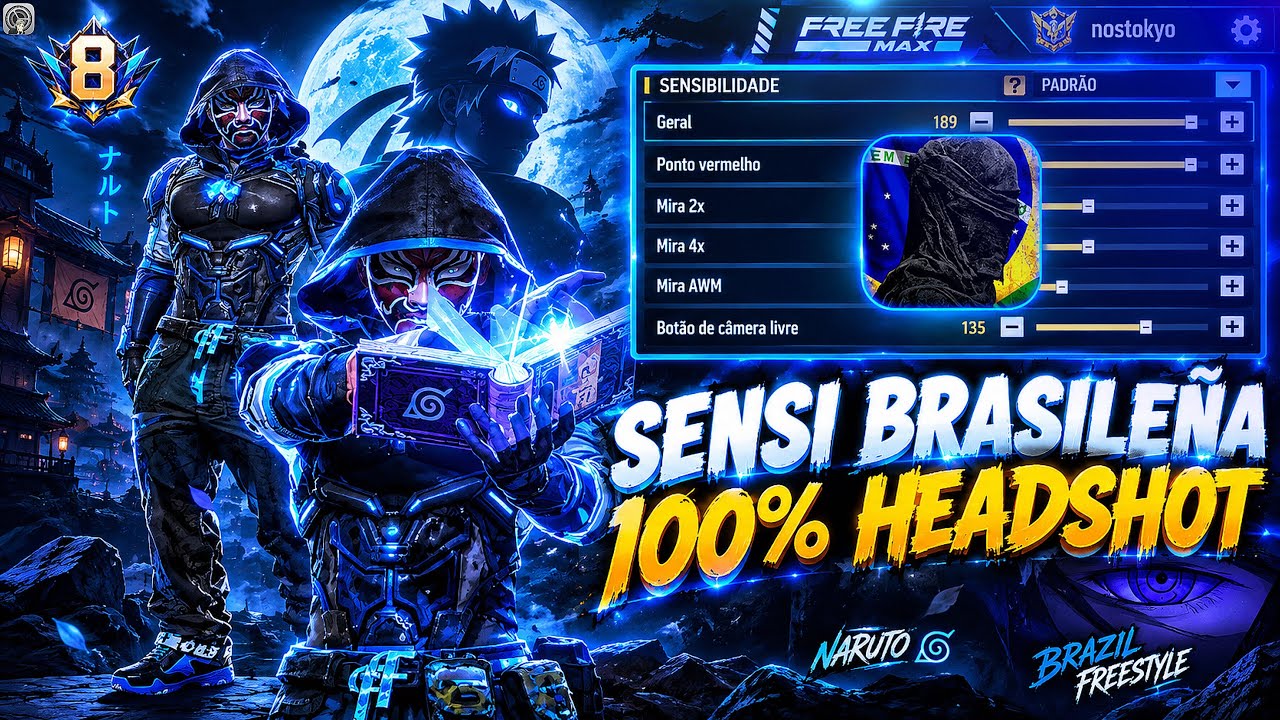 Free Fire Headshot setting 2026 ⚡ Best Sensitivity Settings ⚙️| Sensitivity + Hud Settings Free Fire