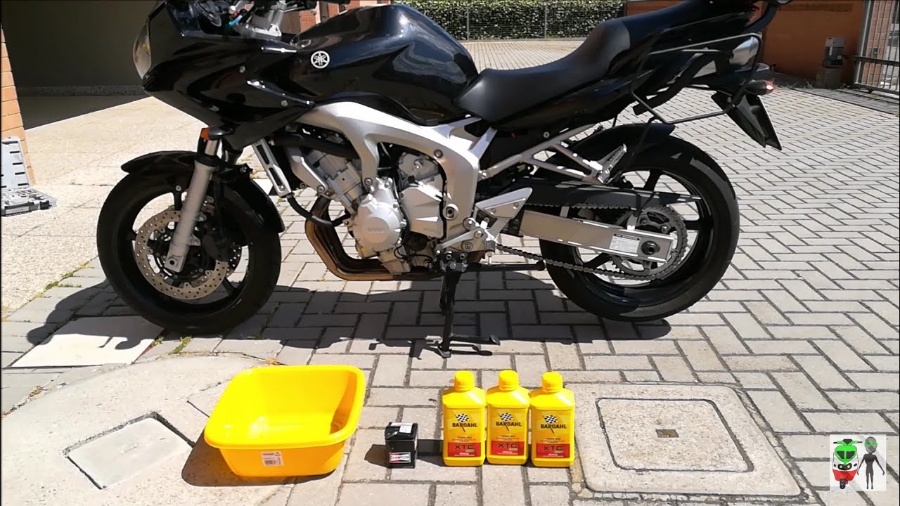 [Tutorial] Cambio olio e filtro dell'olio Yamaha Fz6 Fazer 600 S1 2004 - 2007
