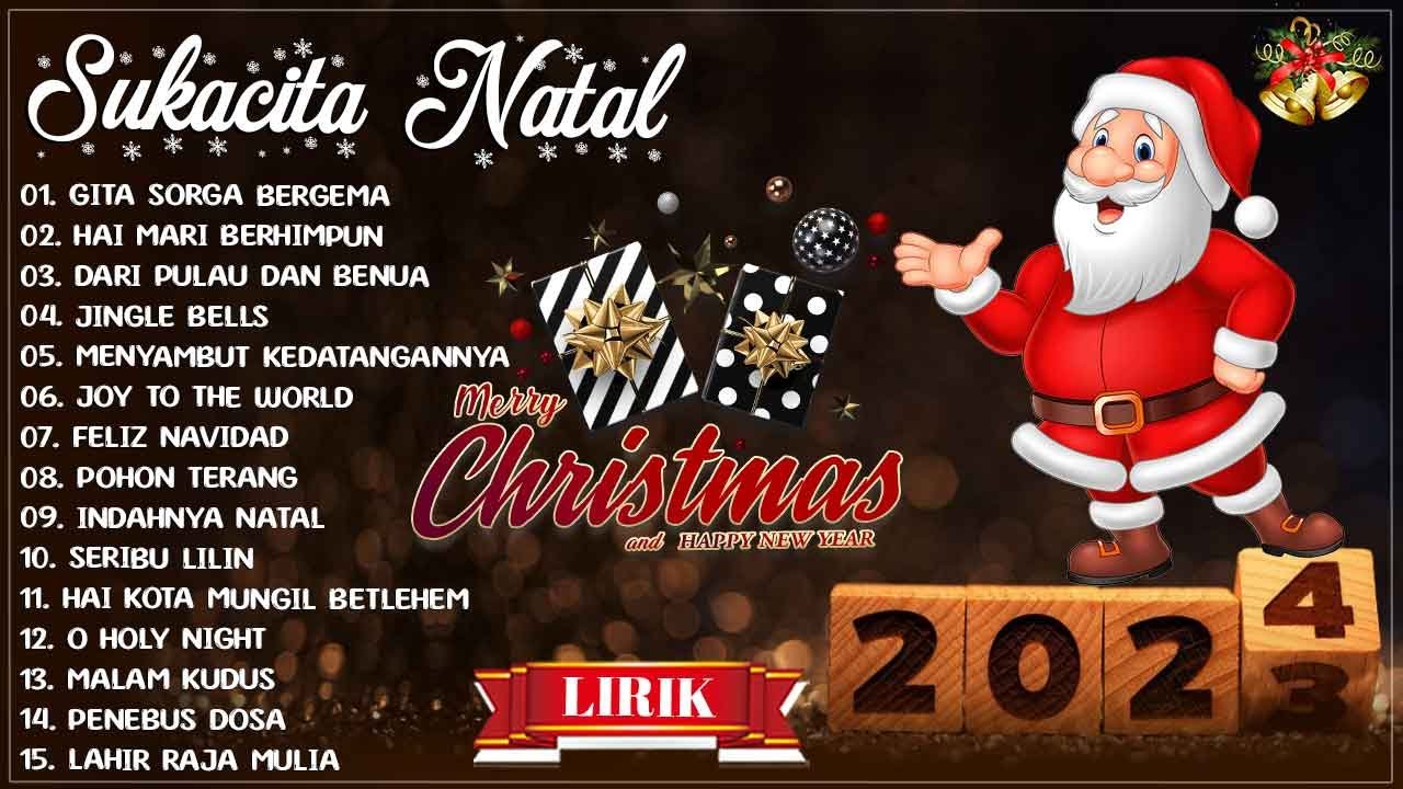 LAGU NATAL TERBARU 2023 - 2024 PALING ENAK DIDENGAR - GITA SORGA BERGEMA (LIRIK) || SELAMAT NATAL