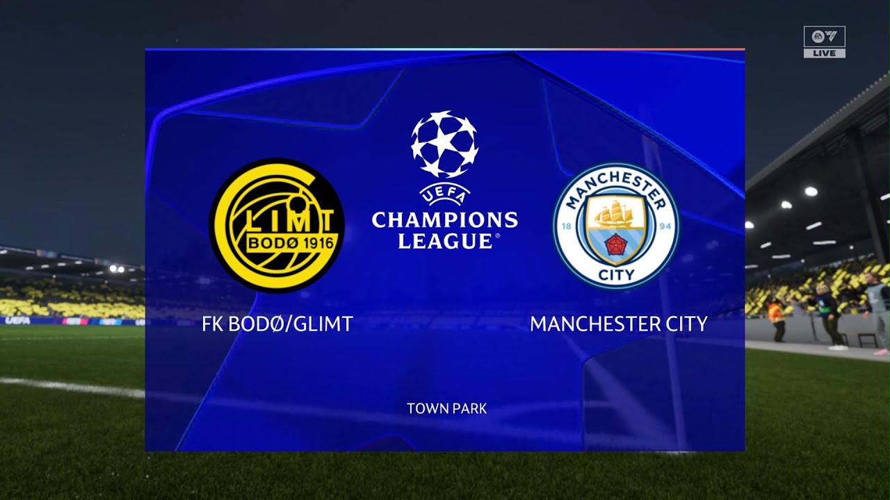 FK Bodø/Glimt vs Manchester City FC 26 Prediction UCL Matchday 7 Full Gameplay [PS5]