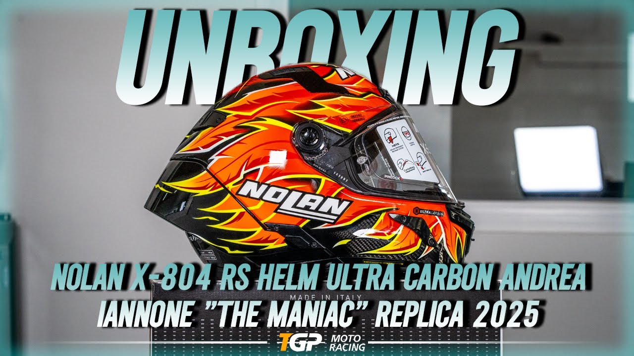 Nolan X-804 RS Helm Ultra Carbon Andrea Iannone 