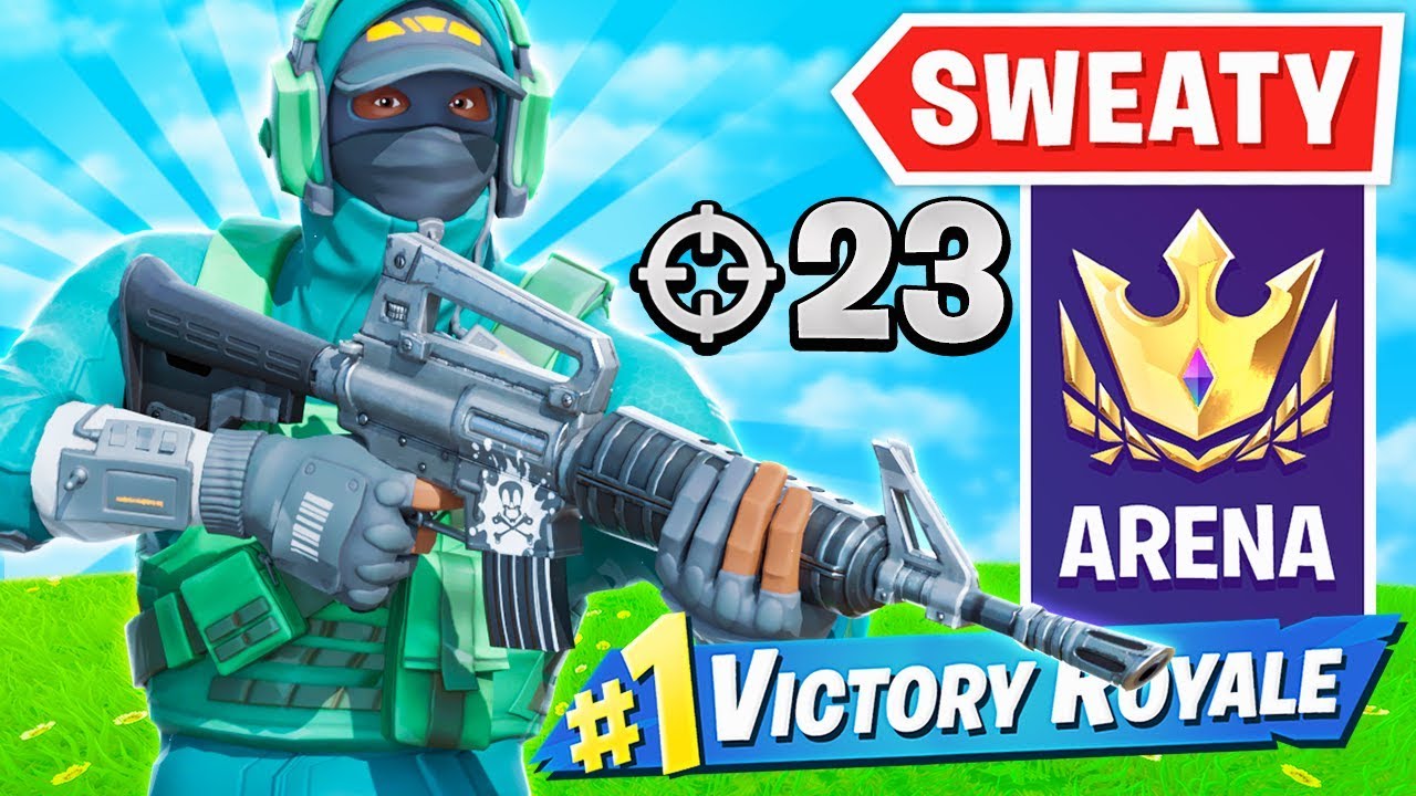 THE SWEATIEST ARENA GAME OF MY LIFE! (23 Elims)