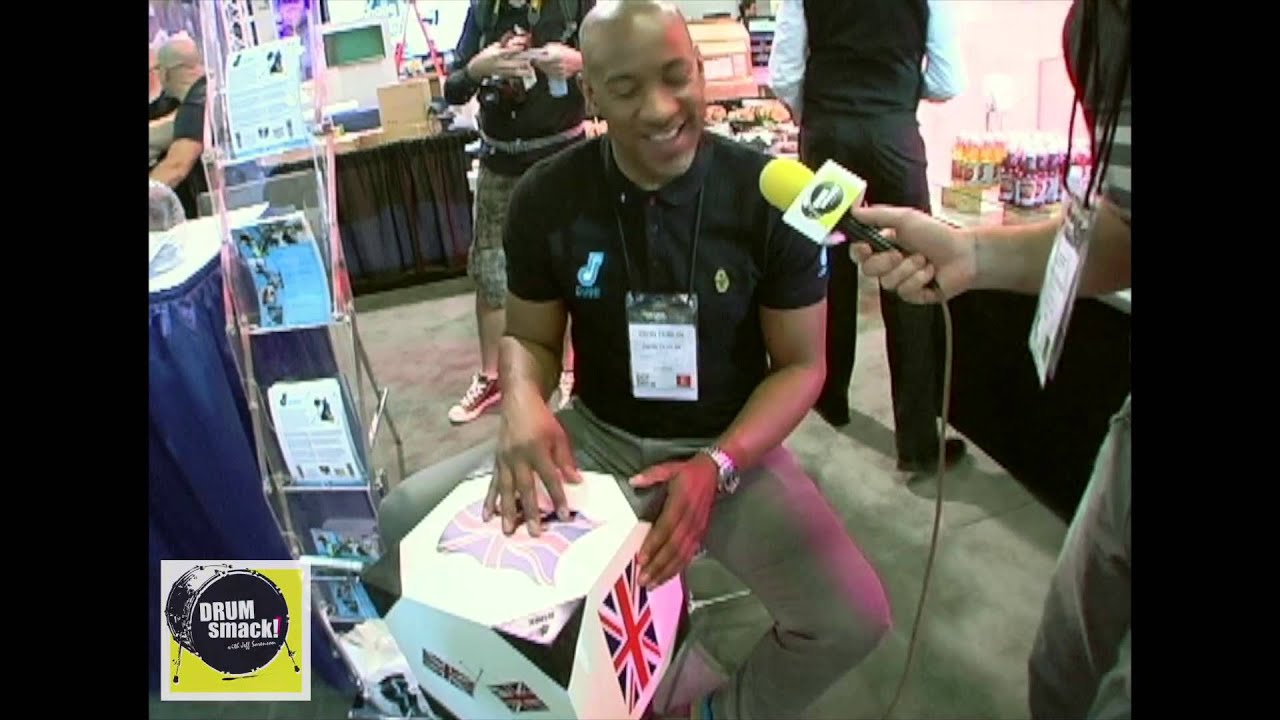 Drumsmack TV - Dion Dublin 'The Dube' at the 2014 NAMM show